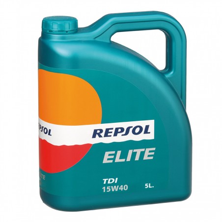 REPSOL ELITE TDI 15W40 (5 LITROS)