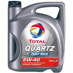 TOTAL QUARTZ INEO MC3 5W40...