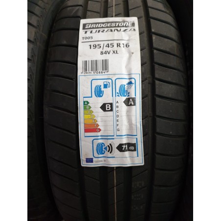 195/45 R16 84V - BRIDGESTONE TURANZA T005