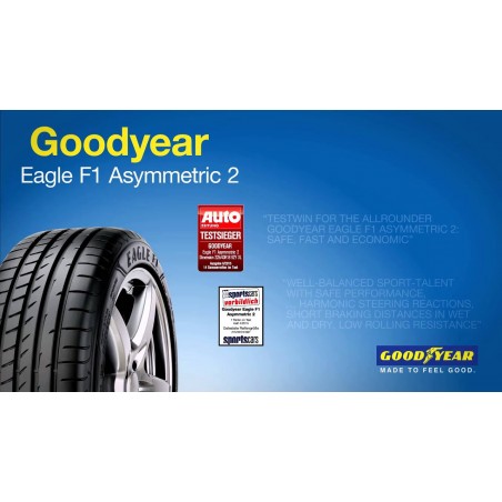 225/35 R19 89Y - GOODYEAR EAGLE F1 ASYMMETRIC 2